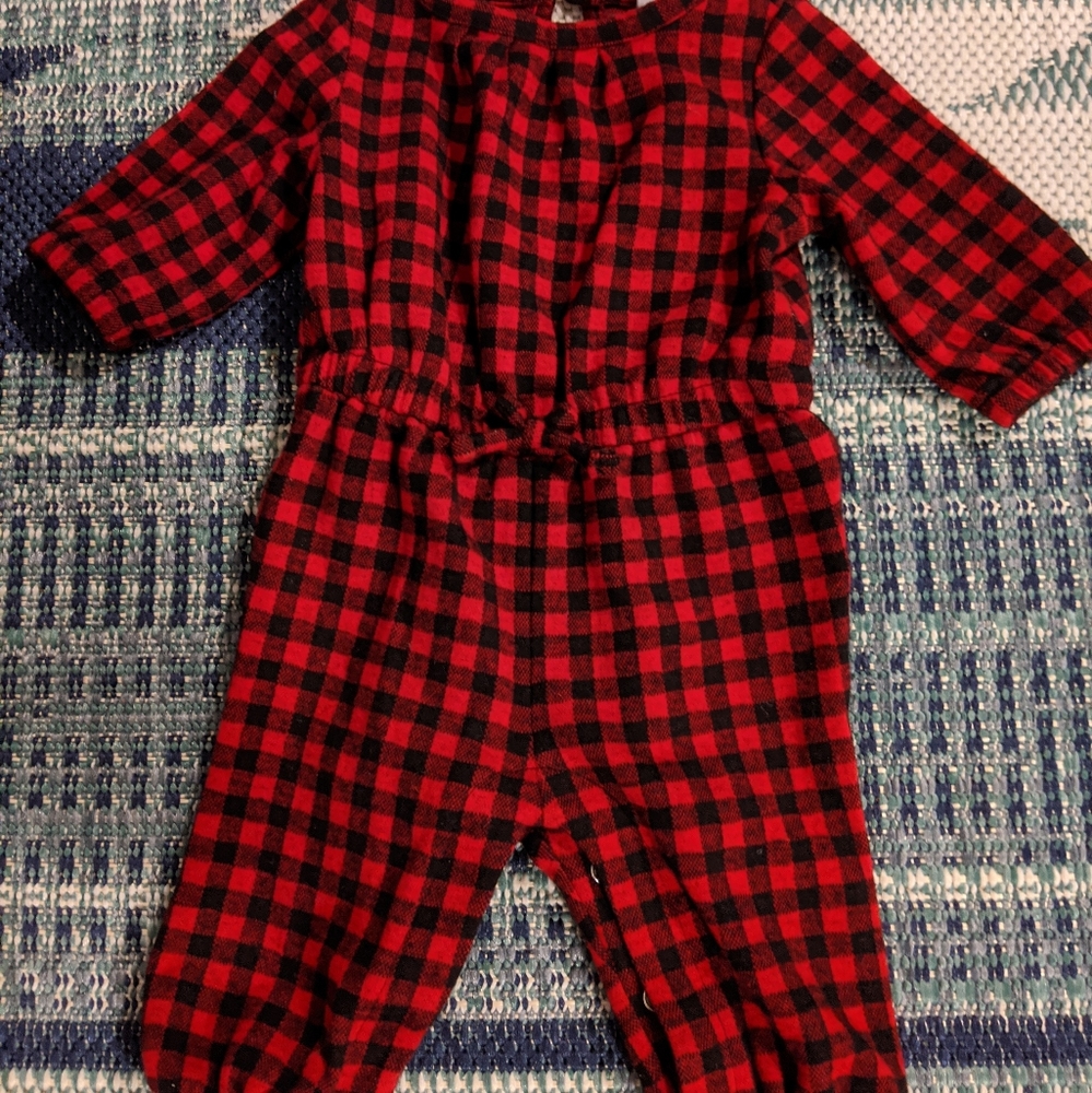 Old navy checked romper